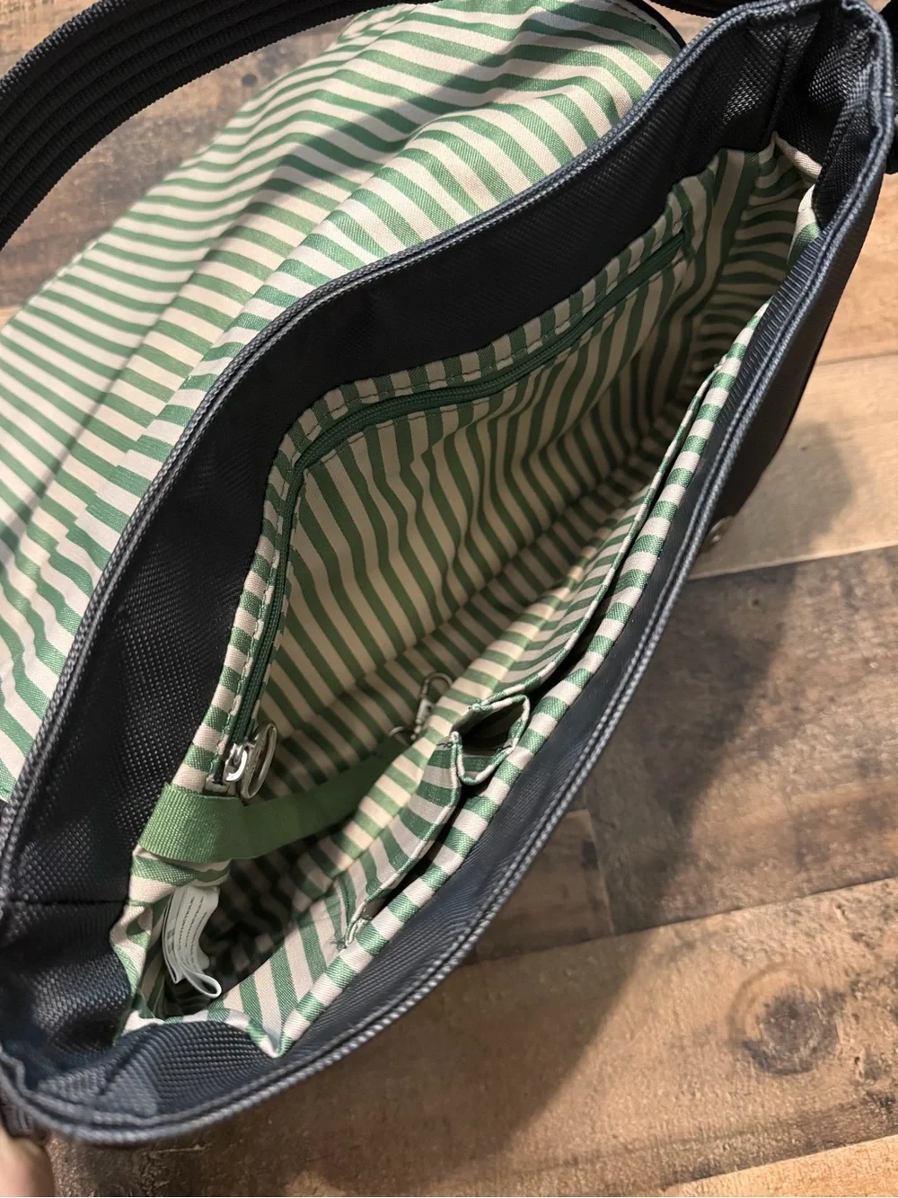 Lacoste Y2K PVC Messenger Bag
